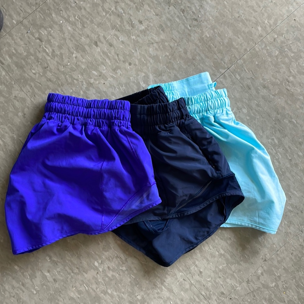 Lululemon hotty hot short 2.5 inch selling together or separate
